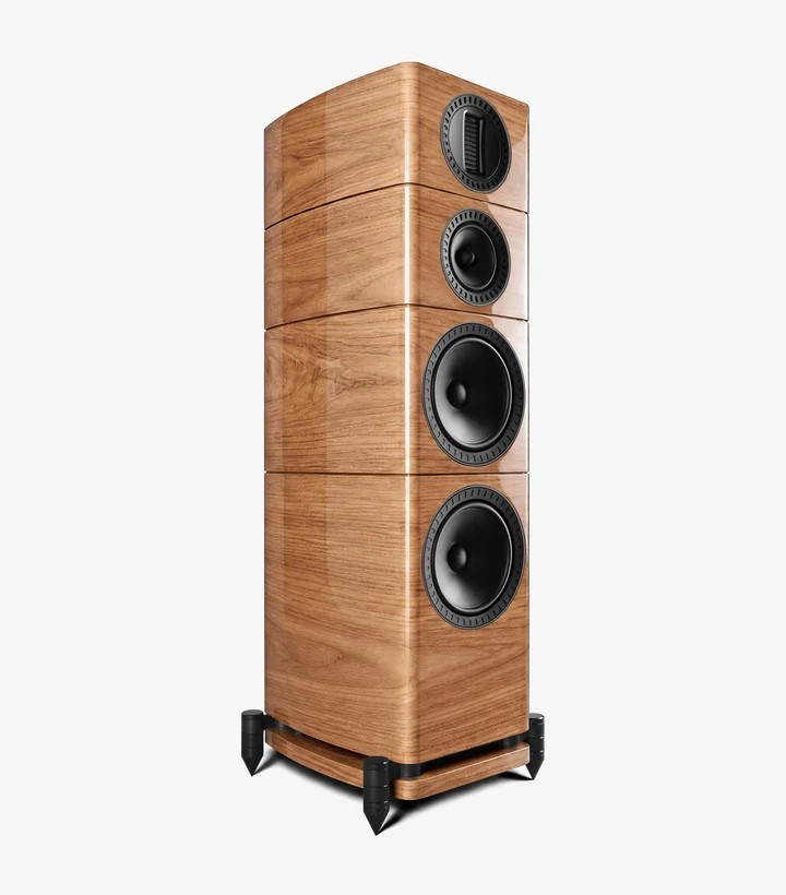 Wharfedale ELYSIAN 4R Floorstanding Loudspeaker - Pair (Light Walnut)