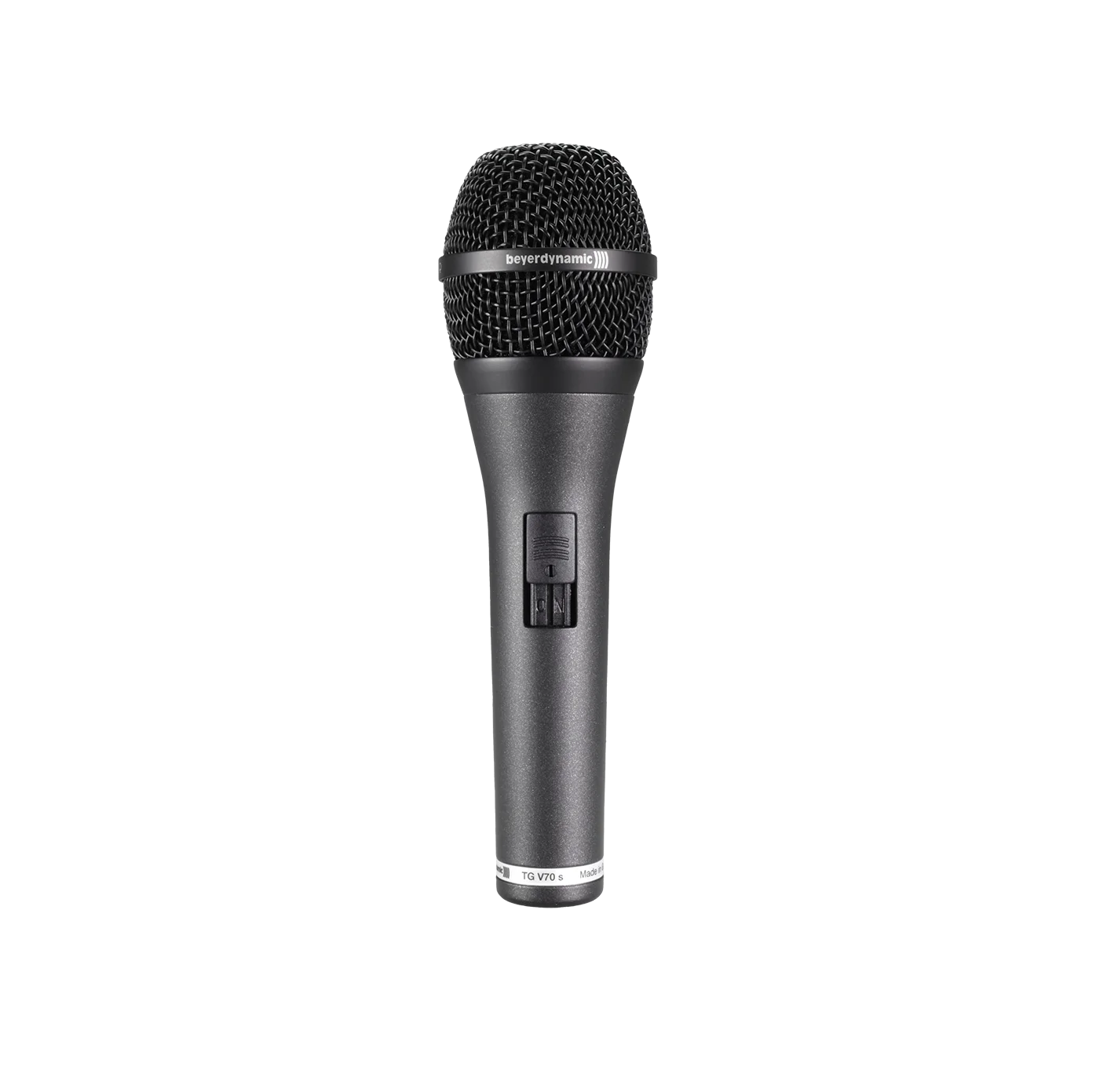 beyerdynamic TG V70 s Dynamic Vocal Microphone (Hypercardioid), with On/Off switch - Black