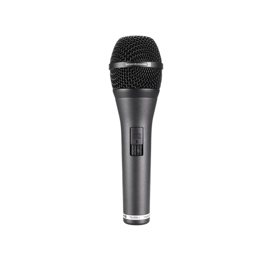 beyerdynamic TG V70 s Dynamic Vocal Microphone (Hypercardioid), with On/Off switch - Black