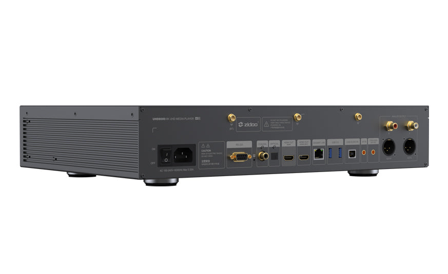 Zidoo UHD8000 Media Player - Black