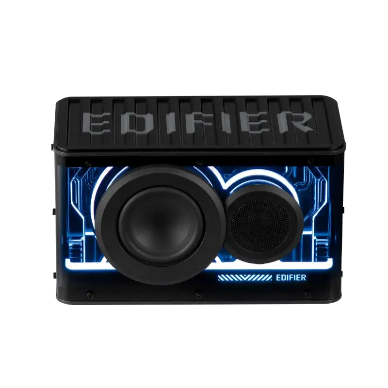 Edifier QD25 Tabletop Wired & Portable Bluetooth Speaker - Each (Black)