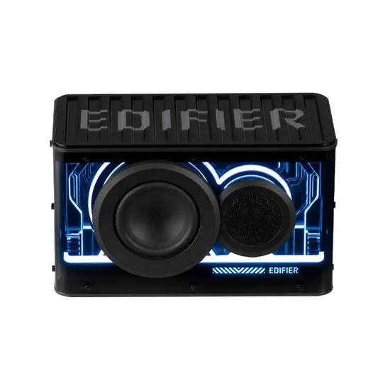 Edifier QD25 Tabletop Wired & Portable Bluetooth Speaker - Each (Black)