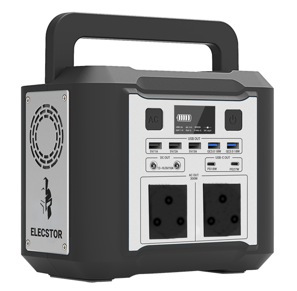 ELECSTOR 300W PORTABLE POWER STATION - Each