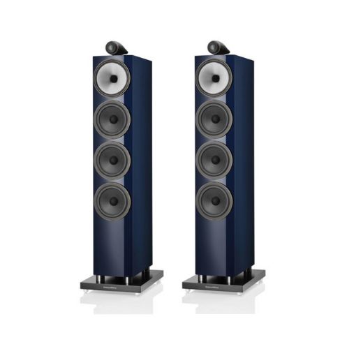 Bowers & Wilkins 702 S3 Signature Floorstanding Loudspeaker - Pair - Midnight Blue Metallic