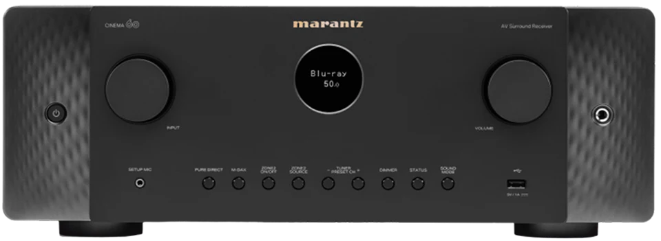 Monitor Audio Silver 200 5.1 home Theatre System (Black) + Marantz Cinema60 AV Receiver (Black)