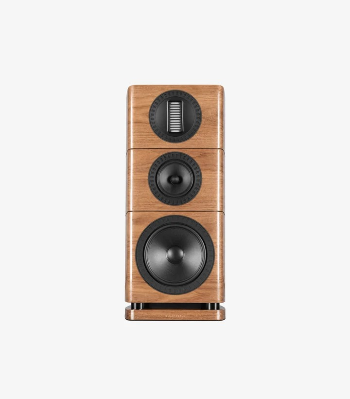 Wharfedale ELYSIAN 2R Standmount Loudspeaker with Speaker Stands- Pair (Light Walnut)