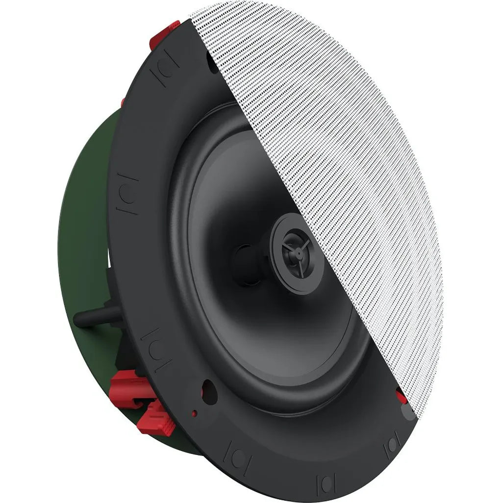 Klipsch CS-18C Custom In-Ceiling Speaker - Each - Black with White Grille