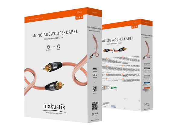 Inakustik STAR Subwoofer Cable