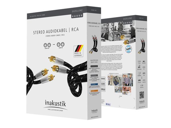 Inakustik EXCELLENZ Stereo RCA Cable - Pair