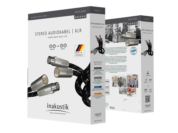 Inakustik EXCELLENZ Audio Stereo XLR Cable (Pair)