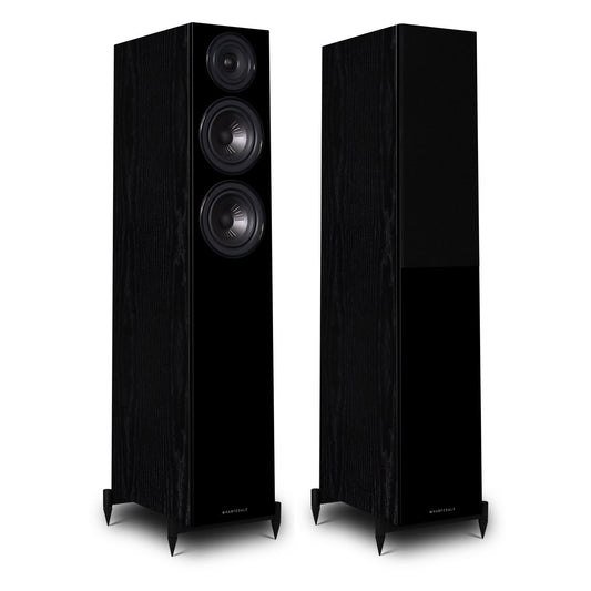 wharfedale Diamond 12.3 Floorstanding Speaker - Pair - Black