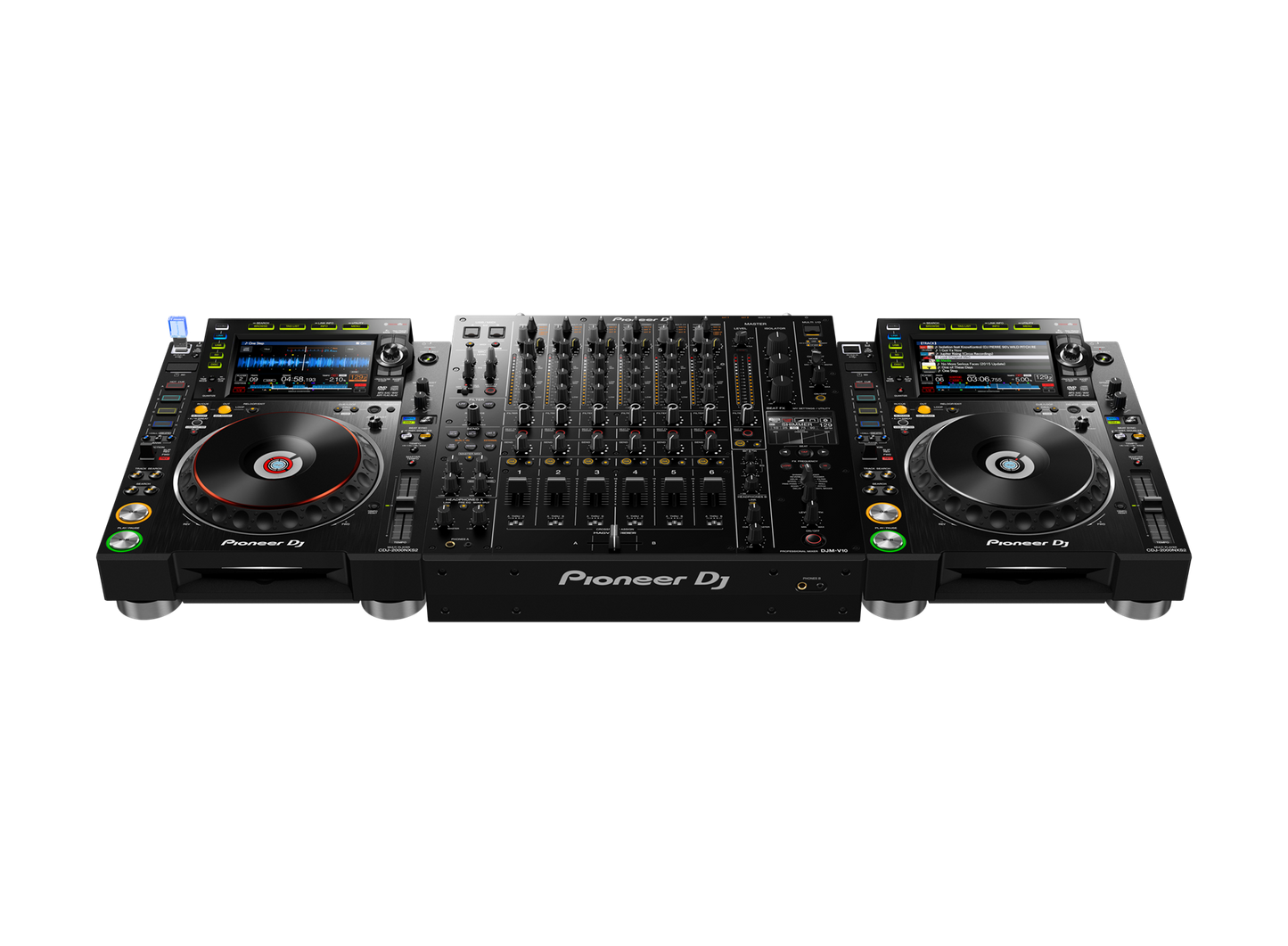 Pioneer DJ DJM-V10 Creative style 6-channel professional DJ mixer (Black)