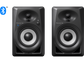 Pioneer DJ DM-40BT 4" Desktop Monitor System with Bluetooth Functionality - Pair (Black)