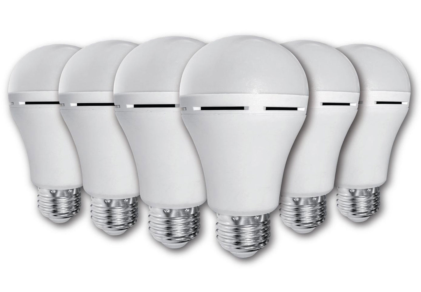 ELECSTOR E27 7W RECHARGEABLE GLOBE - COOL WHITE - 6 Pack