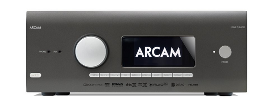 ARCAM AVR21 HDMI 2.1 High Power Class AB AV Receiver (Black)