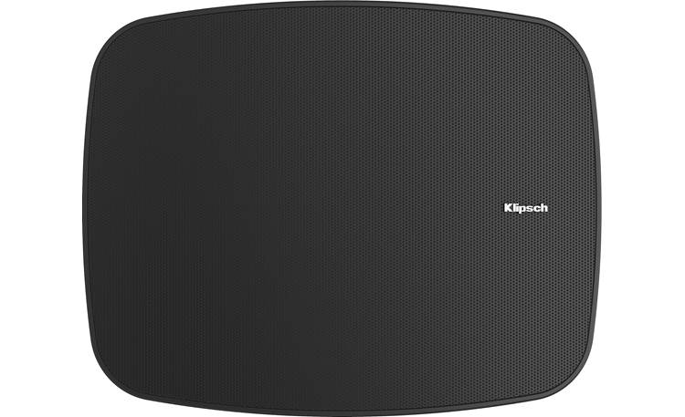 Klipsch RSM-525 Indoor / Outdoor Residential Surface Mount Speakers - Pair (Black) + SONOS Amp Stereo Amplifier (Black)