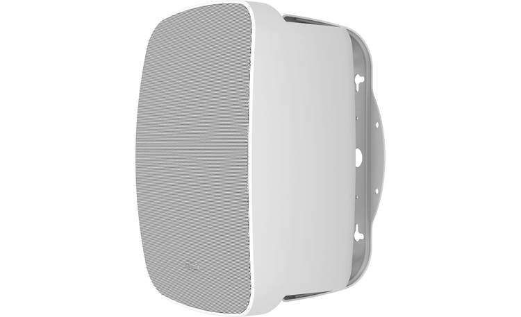 Klipsch RSM-525 Indoor / Outdoor Residential Surface Mount Speakers - Pair (White) + SONOS Amp Stereo Amplifier (Black)