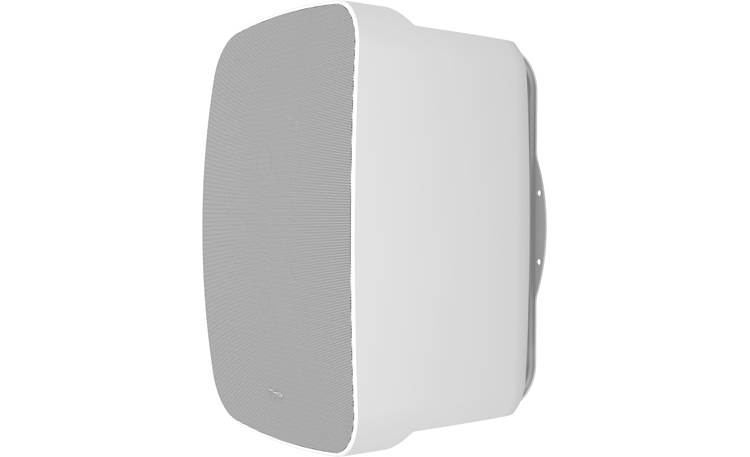 Klipsch RSM-800 Indoor / Outdoor Residential Surface Mount Speakers - Pair (White) + SONOS Amp Stereo Amplifier (Black)