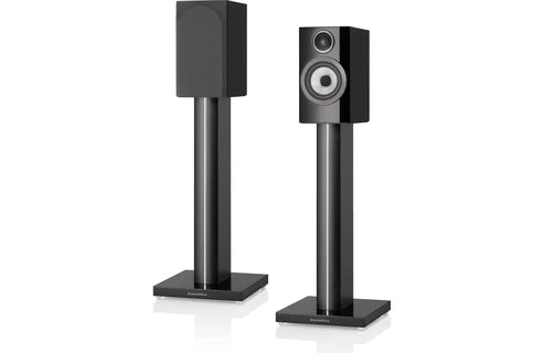 Bowers & Wilkins 707 S3 Bookshelf Speakers - Pair (Gloss Black) + Marantz MODEL40N Integrated Stereo Amplifier - Black