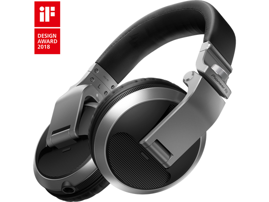 Pioneer DJ HDJ-X5S Over-ear DJ headphones - Silver