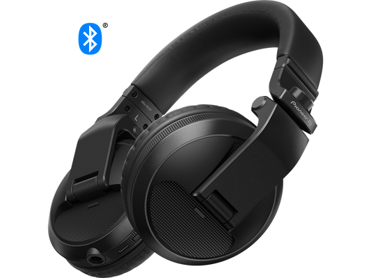 Pioneer DJ HDJ-X5BT-K Over-ear DJ headphones with Bluetooth® functionality - Black