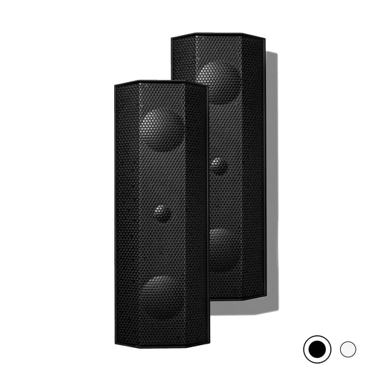 Lithe Audio IO1 Indoor & Outdoor Speaker (Master/Passive) - Pair - Black