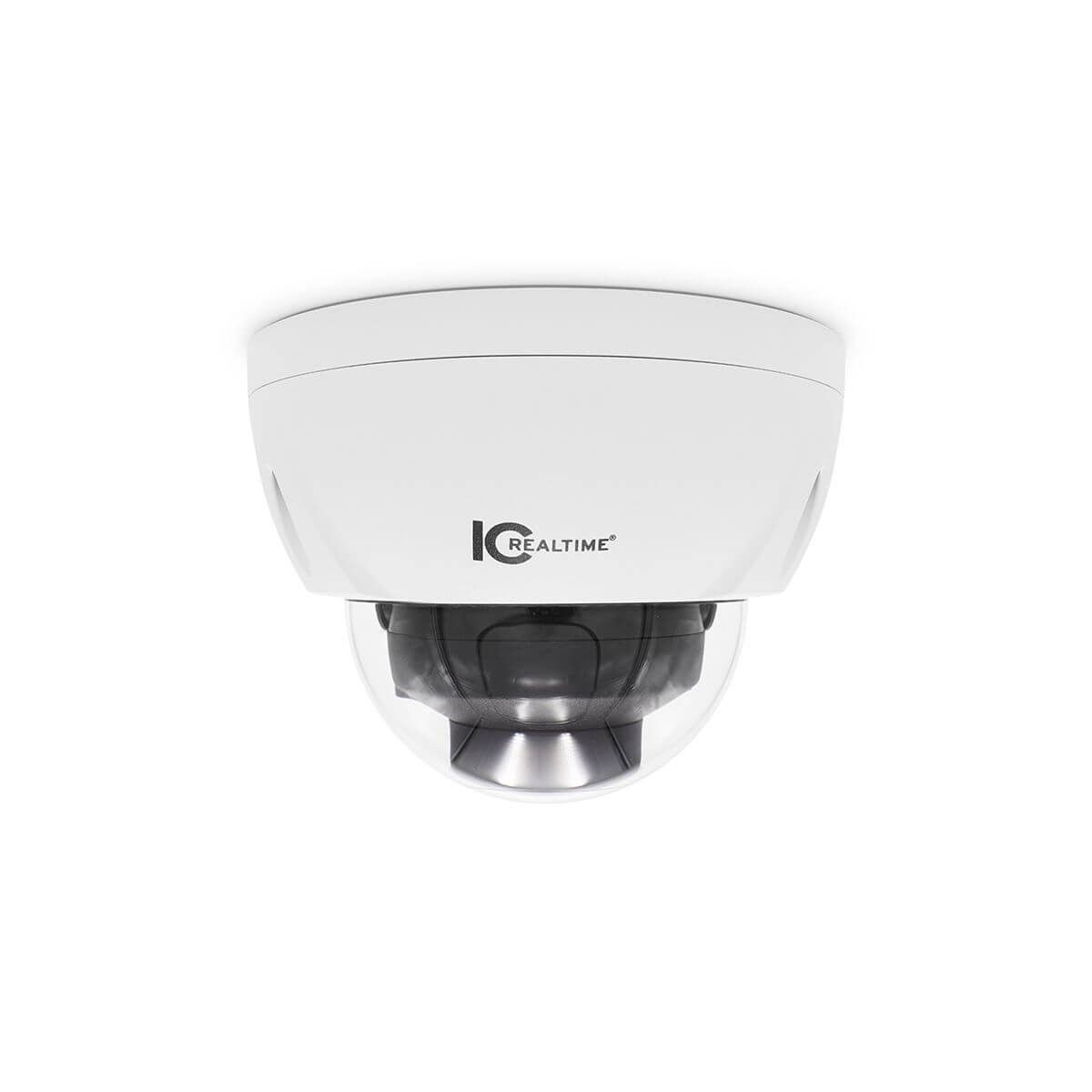 IC Realtime IPEG-D40V-IRW2 4MP IP Indoor/Outdoor Mid-Size Vandal Dome - White