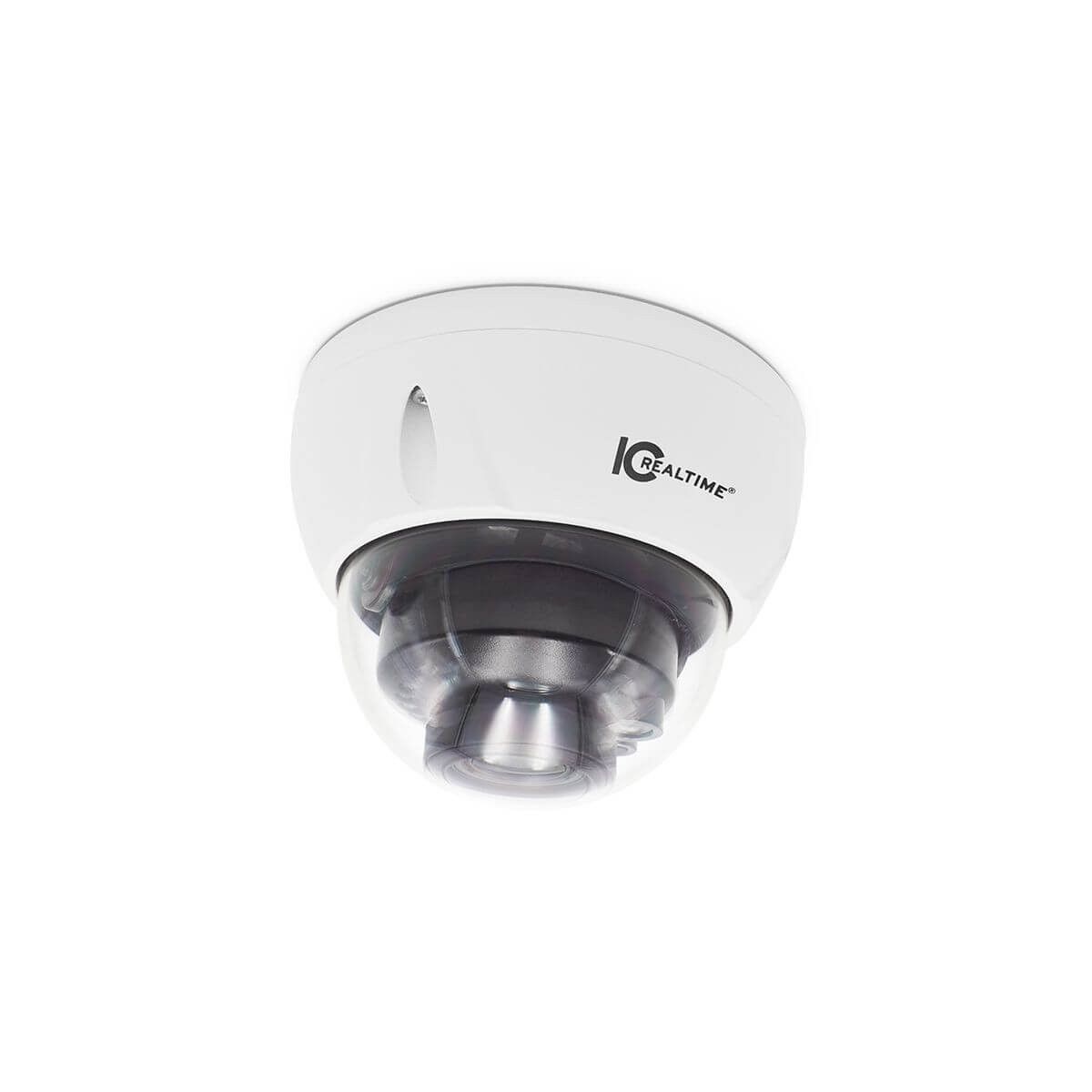 IC Realtime IPEG-D40V-IRW2 4MP IP Indoor/Outdoor Mid-Size Vandal Dome - White