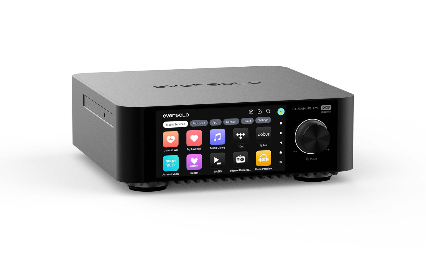 Eversolo PLAY CD Edition Streaming Amplifier - Black