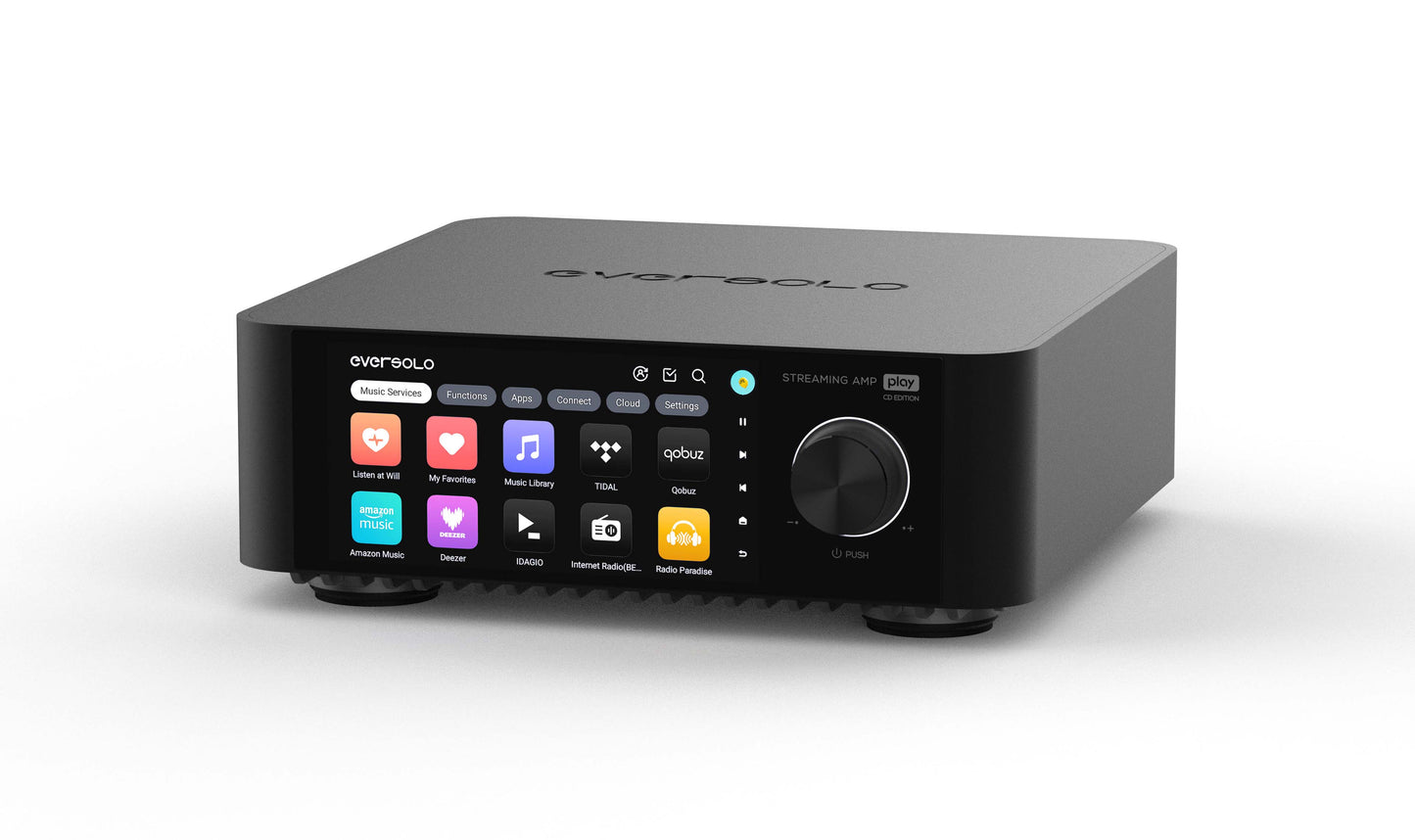 Eversolo PLAY CD Edition Streaming Amplifier - Black