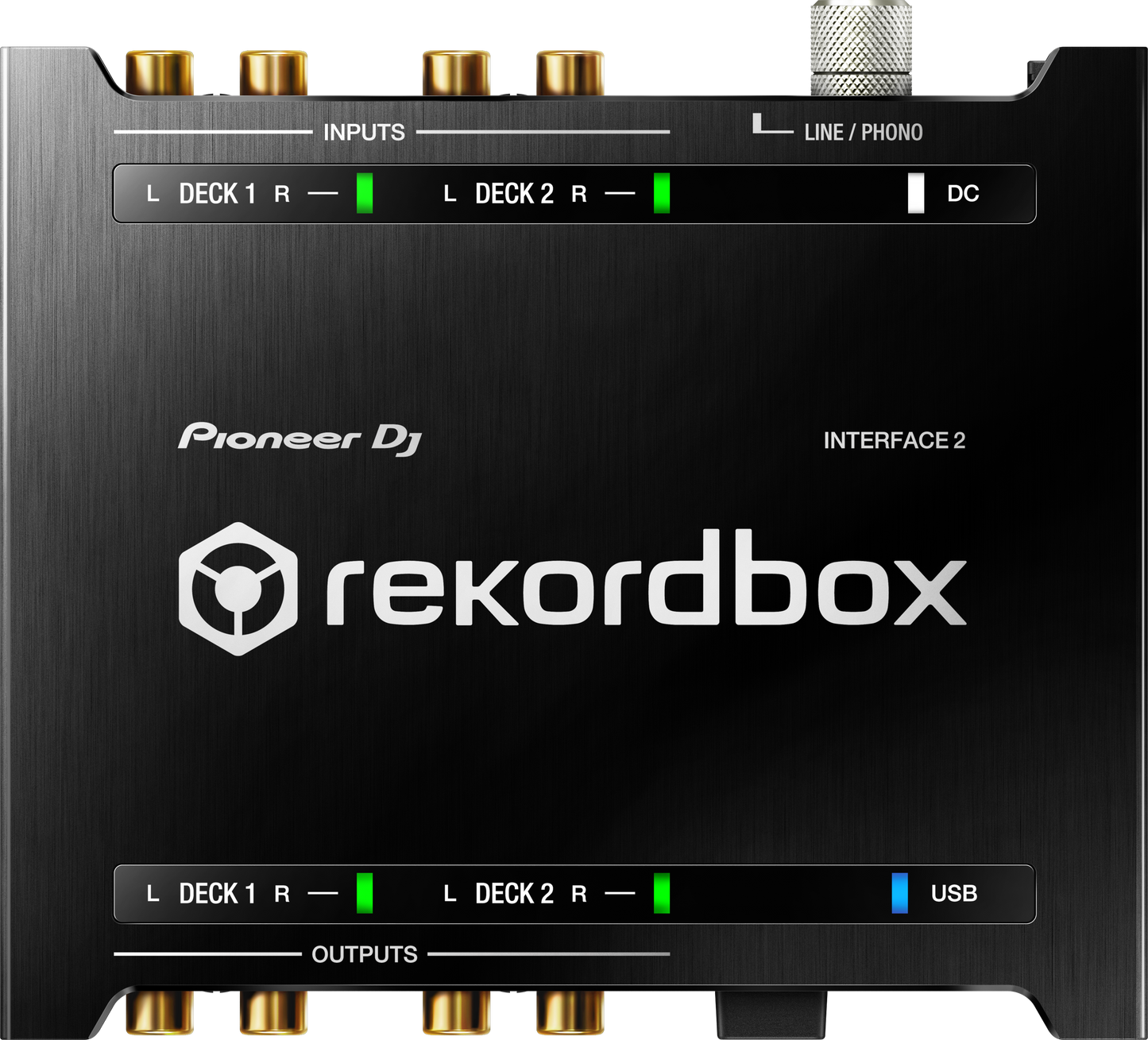 Pioneer DJ INTERFACE 2 Audio Interface for Rekordbox