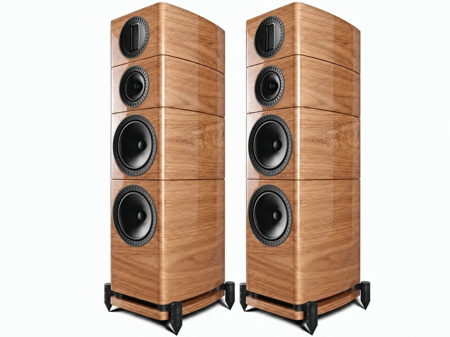 Wharfedale ELYSIAN 4R Floorstanding Loudspeaker - Pair (Light Walnut)