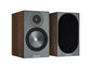 Monitor Audio Bronze 50 Bookshelf Speakers (Walnut) + WiiM Amp (Grey)