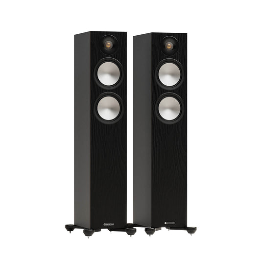 Monitor Audio Bronze 300 7G Floorstanding Speaker - Pair (Black)