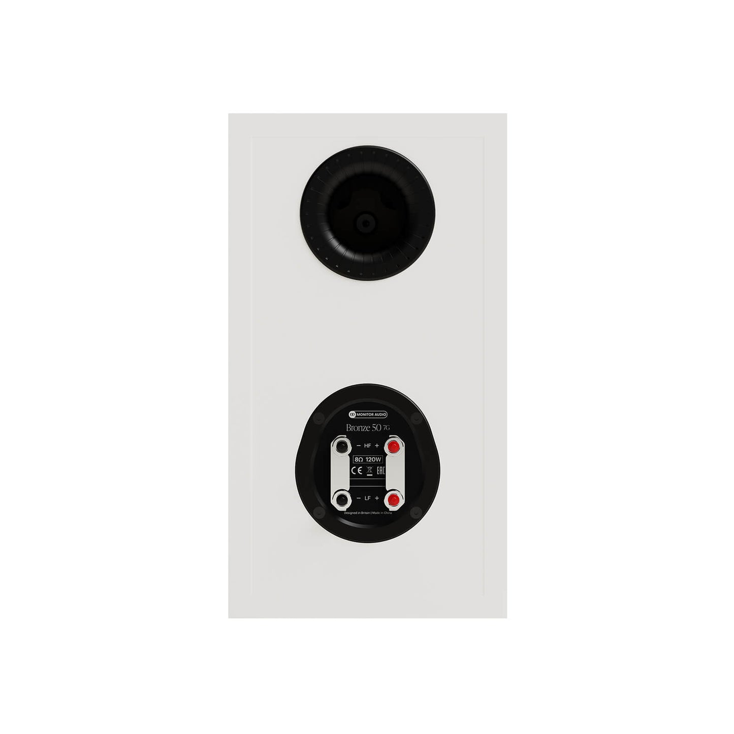 Monitor Audio Bonze 50 7G Bookshelf Speaker - Pair (White)