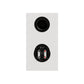 Monitor Audio Bronze 50 7G Bookshelf Speaker - Pair (White) + WiiM Amp Pro Multiroom Streaming Amplifier (Silver)