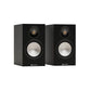 Monitor Audio Bonze 50 7G Bookshelf Speaker - Pair (Black) + WiiM Amp (Grey)
