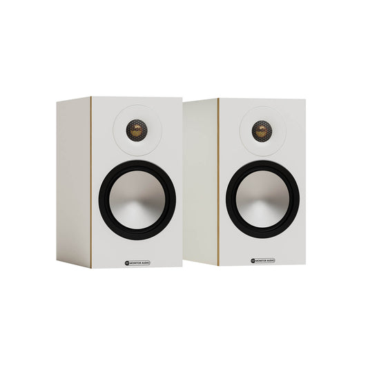 Monitor Audio Bonze 50 7G Bookshelf Speaker - Pair (White)