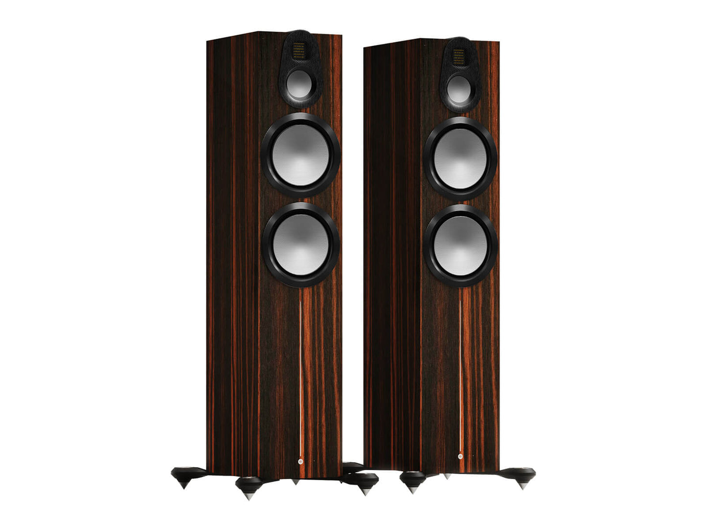 Monitor Audio Gold 500 6G Floorstanding Speakers - Pair - Macassar