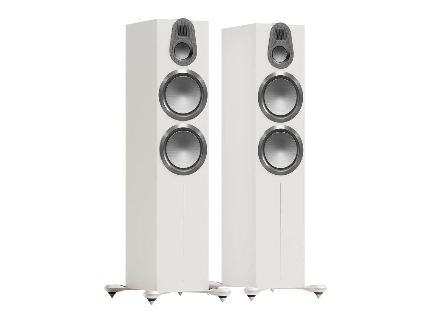 Monitor Audio Gold 500 6G Floorstanding Speakers - Pair - Gloss White