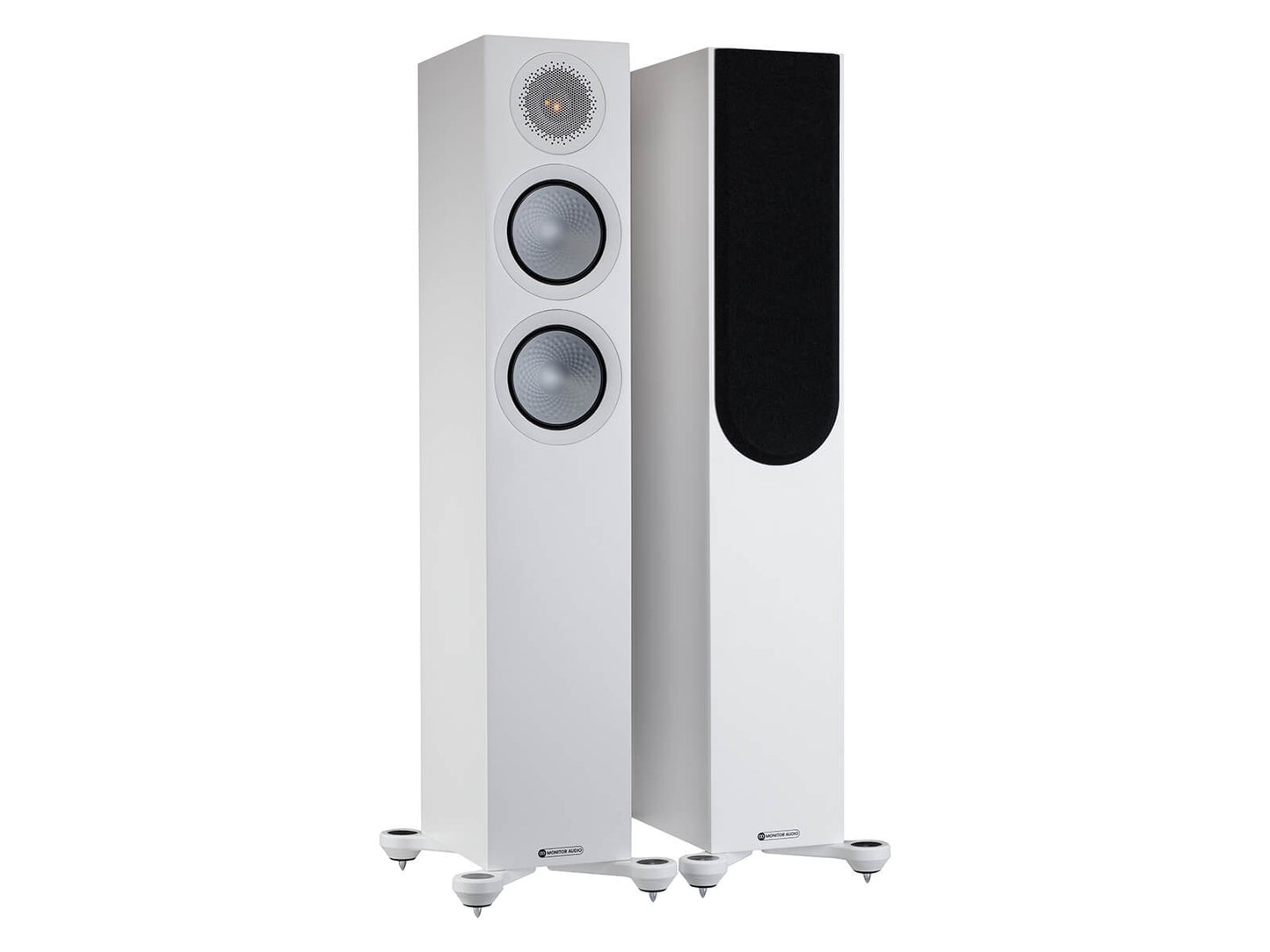 Monitor Audio Silver 200 7G Floorstanding Speaker - Pair - White