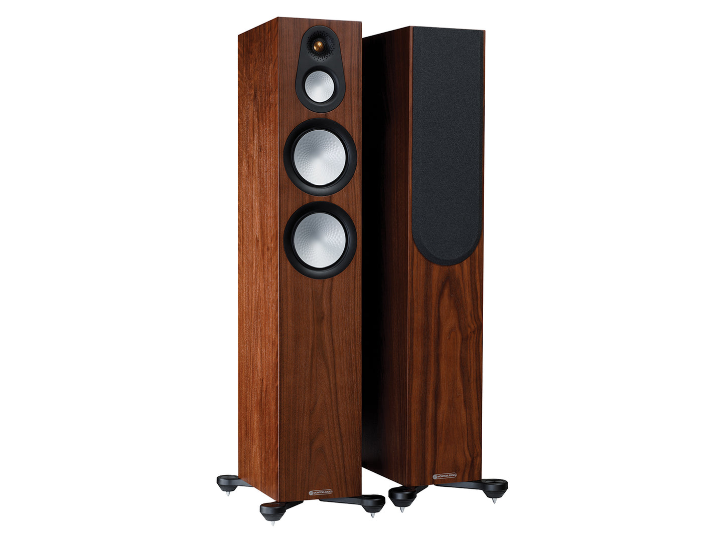 Monitor Audio Silver 300 7G Floorstanding Speaker - Pair - Walnut