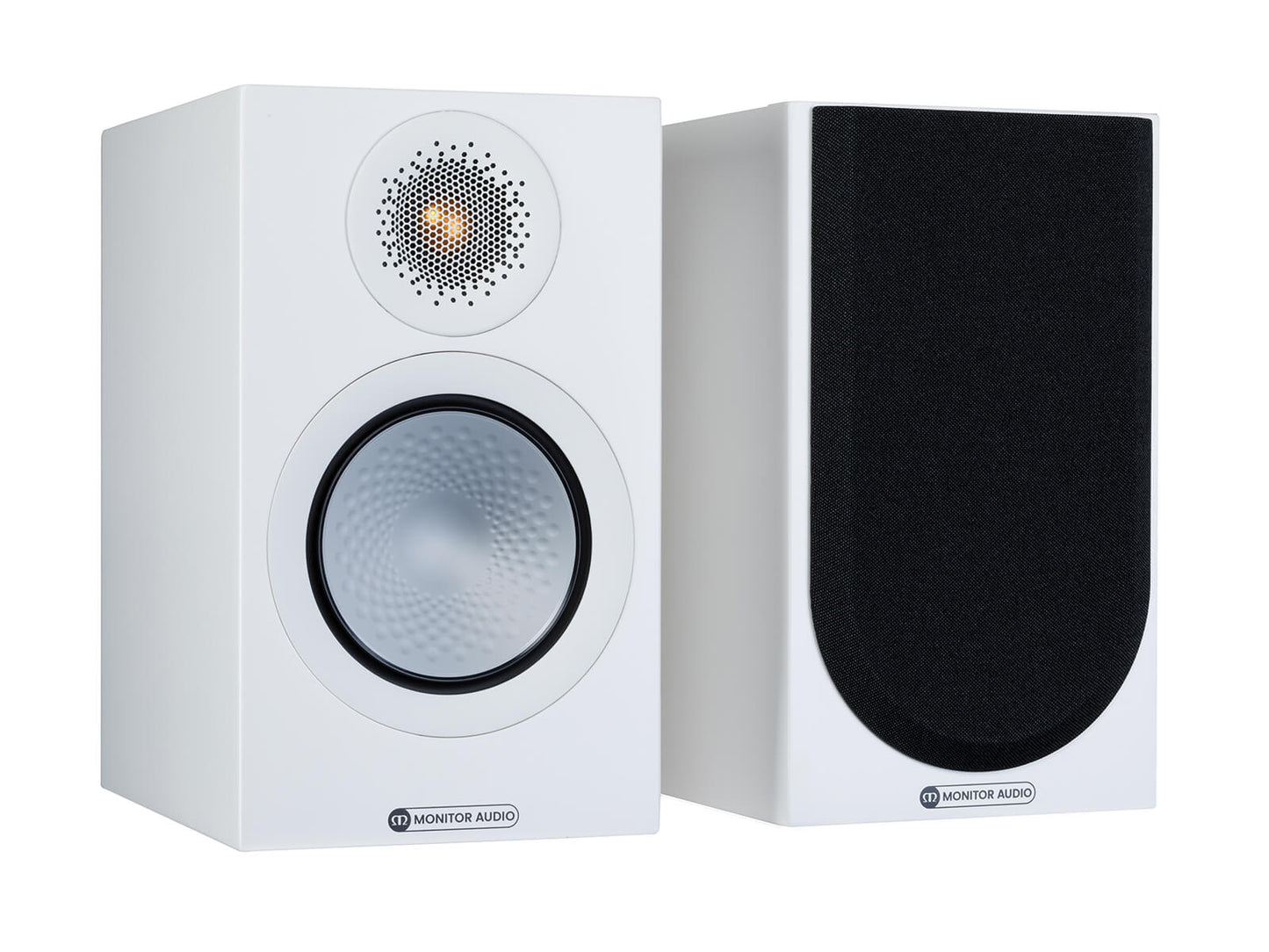 Monitor Audio Silver 50 7G Bookshelf Speakers - Pair - White