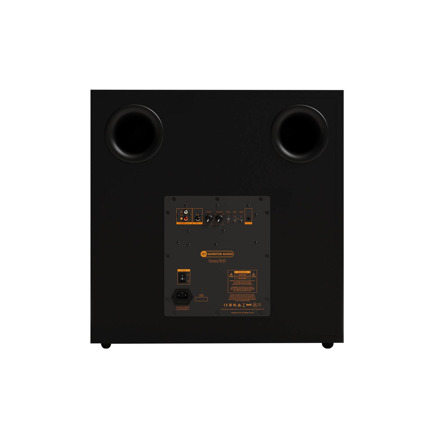 Monitor Audio Vestra W15 Subwoofer - Black