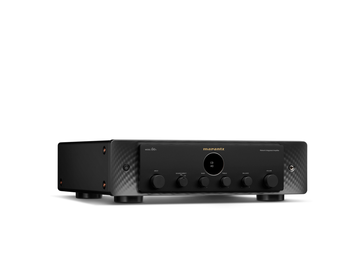 Marantz CD60 CD Player (Black) + Marantz Model60N Network Integrated Amplifier (Black)