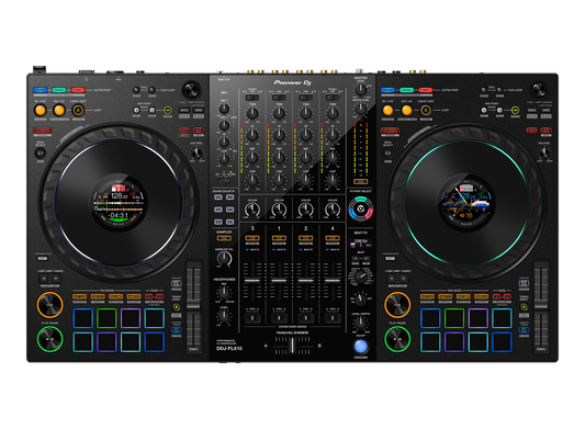 Pioneer DJ DDJ-FLX10 4-channel performance DJ controller for multiple DJ applications (Black)