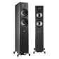Polk Reserve R600 Floorstanding Speakers - Pair (Black) + Denon AVR-X2800H 7.2 Ch. AV Receiver with HEOS® Built-in