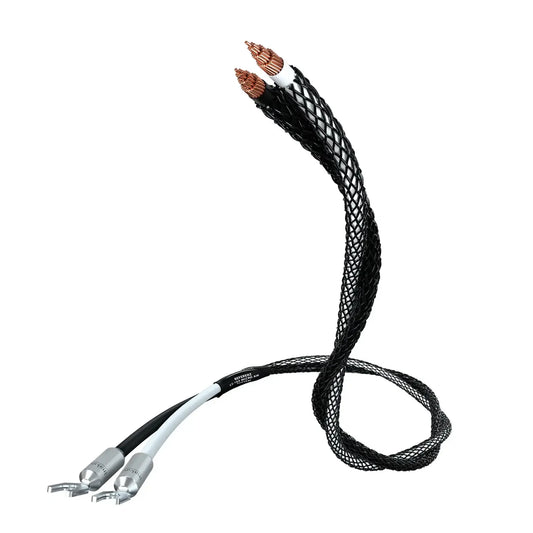 Inakustik REFERENCE LS 104 Micro Air 2 Core Spade Lug Single Wire Cable - 3m - Pair