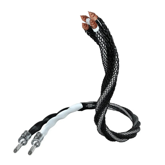 Inakustik REFERENCE LS 204 Micro Air 4 Core BFA Banana Single Wire Cable - 3m - Pair