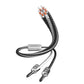 Inakustik REFERENCE LS 603 BFA Banana High End Speaker Cable - 3m - Pair